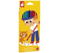 Lot de 12 crayons effaçables