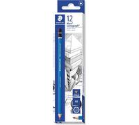 Lot De 12 Crayons Graphite - 6b - Mars Lumograph 100 Staedtler