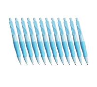 Lot de 12 crayons mécaniques ergonomiques de 2 0 mm dans un taille-crayon automatique pour enfants et adultes - Outil d'écriture