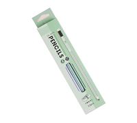 Lot de 12 crayons triangulaires en bois avec gommes, poignée ergonomique pour étudiants, artistes, croquis, dessins, crayons triangulaires