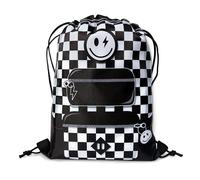 Lot de 12 décorations d'anniversaire « One Happy Dude » bleues - Cadeaux de fête avec visage souriant pour décorations d'anniversaire, cadeaux de fête pour sacs à friandises à carreaux ou sacs à