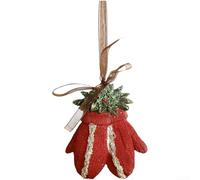 Lot de 12 décorations de sapin de Noël vintage en résine conçues pour apporter de la joie et une ambiance chaleureuse à vos décorations et rassemblements saisonniers (L)
