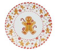 Lot De 12 Dessous D'assiette Pain D'épice D. 33 Cm - Orange