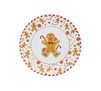 Lot De 12 Dessous D'assiette Pain D'épice D. 33 Cm - Orange