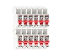 - Lot de 12 disjoncteurs à connexions automatiques PH+N - 10A NF