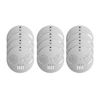 Lot de 12 disques de ventilation rotatifs en acier inoxydable pour une utilisation automne/hiver