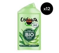 [Lot De 12] Douche Désaltérante Gel D'aloe Du Mexique Bio 250ml