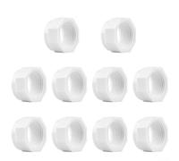 Lot de 12 écrous à vis de raccord de tuyau d'entrée de nettoyeur de piscine pour Polaris 280 380 180 360 65 165 UWF Tête hexagonale Accessoires de rechange (10 pièces)