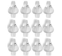 LOT DE 12 - Embout Seringue Nasale Bebe - Pour Seringue Lavage De Nez Bebe，Remplacement Embout Mouche Bebe En Silicone - S'adaptent À Tous Types De Seringues Nasales Standard - À Partir De 4 Mois