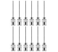 Lot de 12 embouts de distribution de colle 38 mm - Résistants au métal - Sécurisés - Pour différents réglages