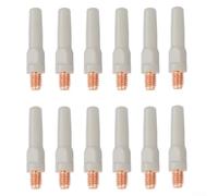 Lot de 12 embouts de soudage antiadhésifs pour torche 15AK 40 x 0 8 mm Aide à nettoyer le chemin de soudure et prévenir efficacement les scories