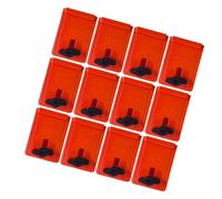 Lot de 12 entretoises réglables avec base large | Entretoises robustes pour le contrôle des espaces dans l'installation flottante de bois d'ingénierie et de carrelage