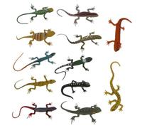Lot de 12 épingles à cheveux réalistes Gecko pour la tête | Coiffe d'Halloween avec horreur et astuce - Pour fête cosplay femme fille Halloween quotidien voyage réunion école
