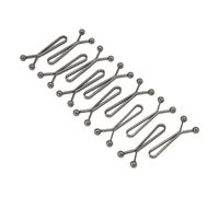 Lot de 12 épingles pratiques en alliage pour écharpe, hijab - Pour femme musulmane - Coloré, taille unique, Comme décrit