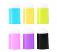 Lot de 12 éponges à doigts - Outils de dessin pour papeterie, scrapbooking, manuel, agenda, décoration de lettres, tampons pour artistes, estampage, peinture