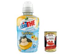 Lot de 12 Estathé glacé pour enfants Citron vert décaféiné 250 ml + Polpa Gourmet italien 400 g