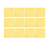 Lot de 12 exclus en Plastique pour Apiculture, Panneau séparateur de Ruche, Cadre d'abeille Polyvalent Respirant de 18,11 x 18,11 Pouces avec Bords arrondis pour Le contrôle de (Jaune)