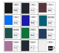 Lot de 12 feuilles de papier de marquage pour machines à fibre, papier transfert noir et coloré avec raclette, 39 x 27 cm, 5/10/12 pièces pour vaisselle en verre et métal, projets de bricolage