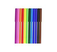 Topwrite Lot de 12 Feutres Pointe Fine 2mm pour Coloriage / Dessin / Ecriture Multicolore