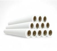Lot de 12 films étirables pour palette - 23 my - 50 cm x 300 m - Blanc