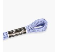 Lot de 12 fils à broder de qualité supérieure Luca-S, 100 % coton Giza, fil tordu certifié Oeko TEX - 137 / DMC 341 / Anchor 117