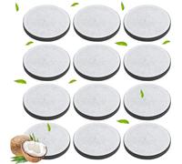 Lot de 12 filtrants à eau pour bouteilles filtrantes Brita Fill and Go, filtres à eau Microdisc pour Réduit les PFAS, le chlore, les microparticules et autres impuretés