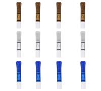 Lot de 12 filtres à cigarettes 3 couleurs réutilisables avec filtre multi-filtres pour cigarettes de taille standard Ø8 mm, Ø7 mm, Ø6,5 mm, cigarettes fines Ø 6 mm et Ø 5 mm