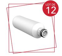 Lot de 12 filtres à eau SIDE BY SIDE Réfrigérateur congélateur (AGF80300704 ADQ74793514 LG)