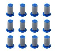 Lot de 12 filtres anti-gouttes en maille avec 50 buses de pulvérisation - Filtre cylindrique pour seringue à dos, machines de marquage de ligne