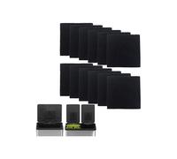 Lot de 12 Filtres de Rechange Absorbant les Odeurs pour Poubelle SIMPLI-MAGIC, Désodorisant au Charbon Actif