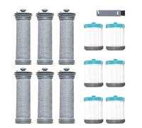 Lot de 12 filtres de rechange pour aspirateur sans fil compatibles avec Tineco A10 Hero, A10 Series, A11 Hero, A11 Series, Pure One S11, S11 Series, PWRHERO11 Snap, S12 Pro EX, 6 pré-filtres et 6