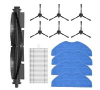 Lot de 12 filtres de rechange pour aspirateurs Rob-otic 360 S8 Plus