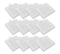 Lot de 12 filtres de rechange pour aspirateurs robots Airrobo et Fixr, grande capacité, piège à poussière, entretien facile, design robuste pour une performance durable