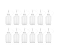 Lot de 12 flacons applicateurs de précision en Plastique pour Colle Acrylique 15 ML