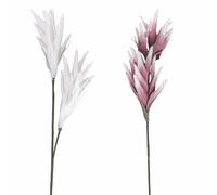 Lot de 12 Fleurs artificielles en Plastique (PE) h. 121 cm, Sibylle
