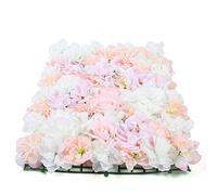 Lot de 12 fleurs artificielles murales de roses artificielles pour jardin, lieu de mariage, décoration murale de roses, décoration à faire soi-même