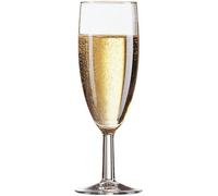 Lot de 12 Flûtes à champagne en verre - 17 cl