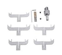 Lot de 12 forets en bois pour bracelet, bague, moulage, outil de fraisage, 5 lames pour le bricolage du bois