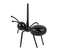 Lot de 12 fourchettes à dessert en forme d'animal noir - Réutilisables - Pour cuisine, fête, mariage