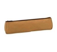 Lot de 12 Fourres-tout trapèze 22,5x5x4,5cm - cuir mouton naturel G