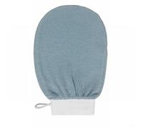 Lot de 12 gants de bain exfoliants marocains pour une expérience de spa à la maison avec un gommage doux (1 pièce, bleu)