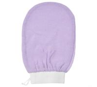 Lot de 12 gants exfoliants doux marocains pour hammam - Élimine les toxines et les impuretés - Révèle un éclat naturel (1 pièce violet clair)