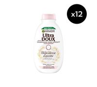 Lot De 12 - Garnier Ultra Doux Shampooing Hydratant Delicatesse D'avoine 300ml