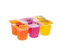 Lot de 12 gélatine saveurs mangue, fruit de la passion et ananas Hacendado 12 unités x 100 g