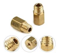 Lot de 12 gicleurs principaux pour carburateurs Mikuni VM à bride ronde et pour carburateurs à glissière plate TM utilisés dans les vélos tout-terrain et de rue