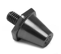 Lot de 12 goujons de rechange pour chaussures de football avec vis filetées de 11 mm et 13 mm, convient pour chaussures de football filetées de 5 mm de diamètre avec filetage M5, alliage d'aluminium