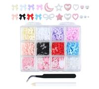 Lot de 12 grilles de charme pour ongles - Pour des ongles colorés et élégants - Arcs décoratifs pour ongles - Convient pour la manucure