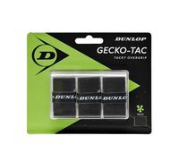 Dunlop Overgrip de tennis Gecko Tac Noir – 3 unités