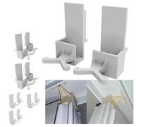 LOT DE 12 GUIDES POUR PORTE DE PLACARD COULISSANTE | GRAND & PETIT | REMPLACEMENT COMPATIBLE AVEC FORM/OPTIMUM CASTORAMA, BRICO DÉPÔT, LEROYMERLIN ETC…