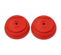 Lot de 12 housses en plastique pour débroussailleuses adaptées aux outils électriques de jardin avec tête de coupe réglable multi-angles pour une utilisation en extérieur (2 pièces)